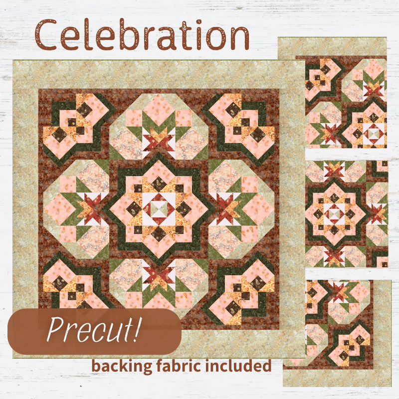 Precut! Celebration Block of the Month - Begins March 2025 P-CELEBR-MAR25