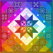 Precut! Color Compass Block of the Month - October 2026 COLORCOMP-OCT26
