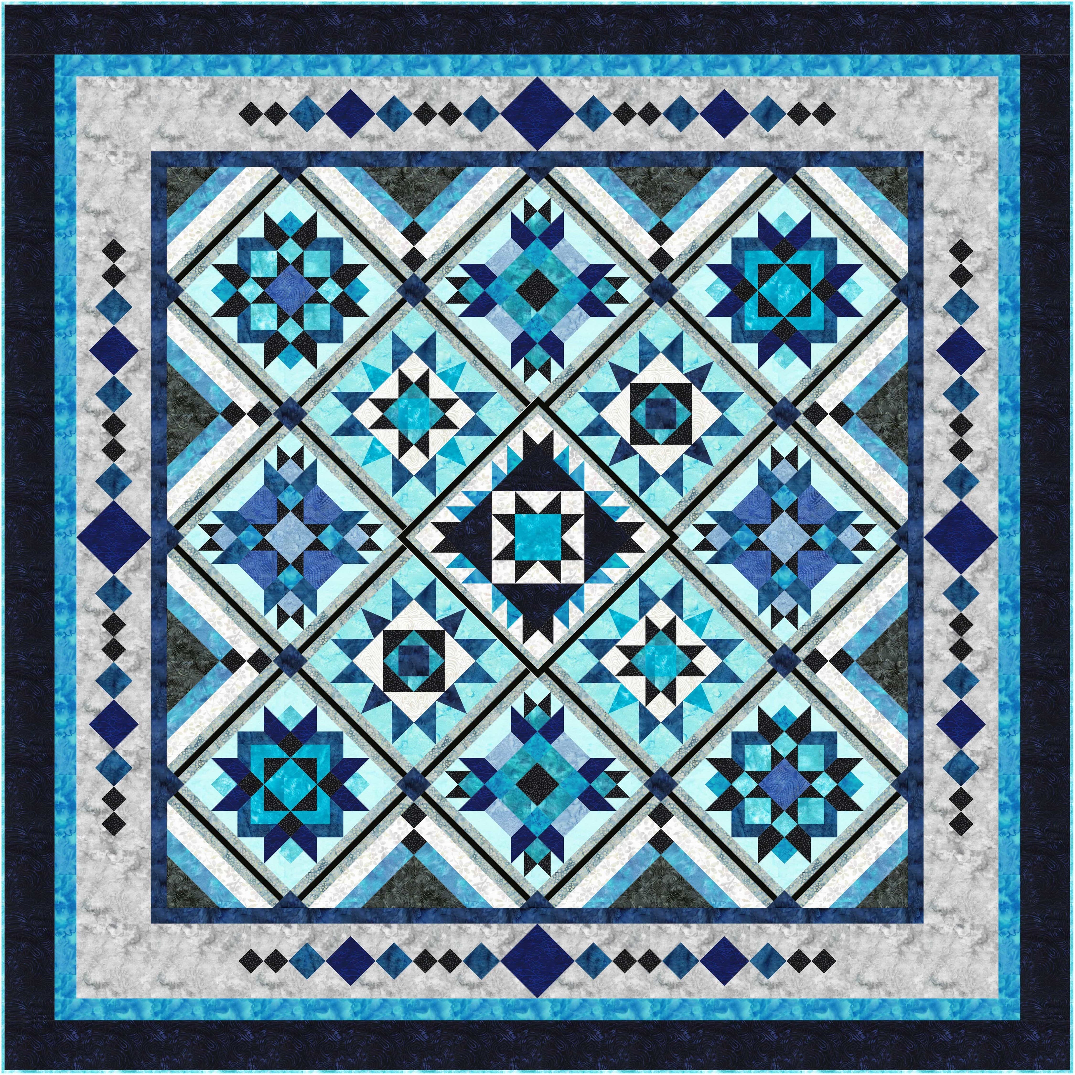 Precut! Emma Quilt Kit PRECUTEMMA-RBQK