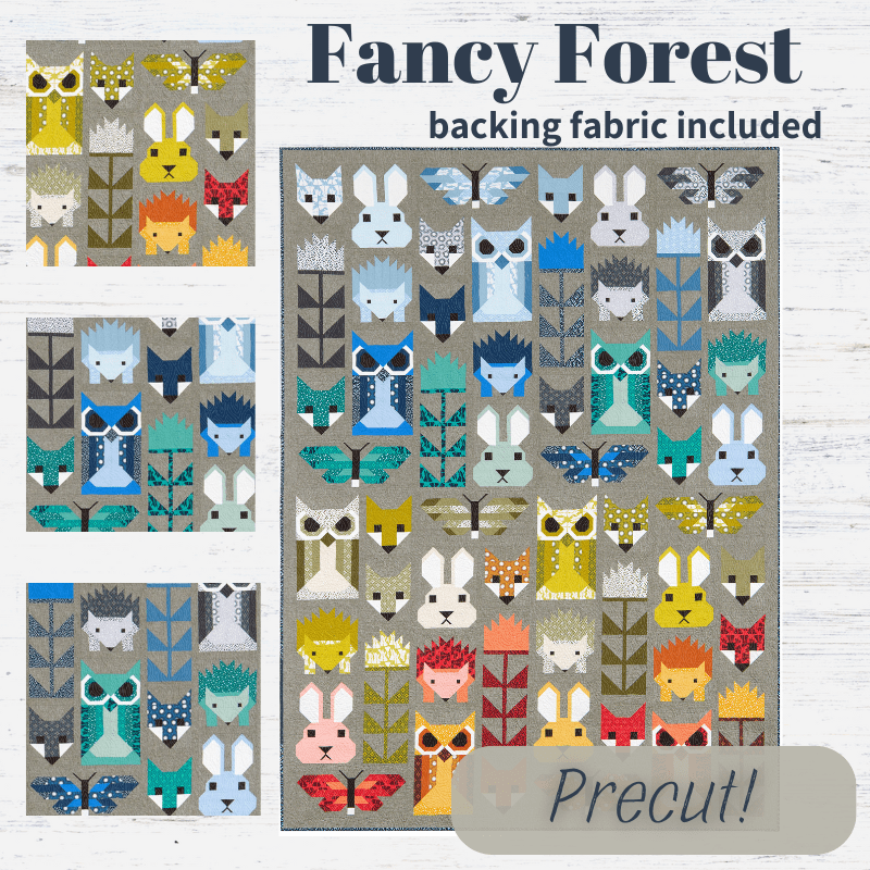 Precut! Fancy Forest Block of the Month - Begins January 2025 P-FANCYFOR-JAN25