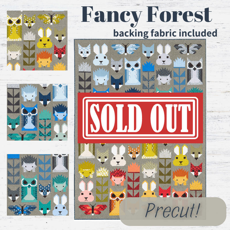 Precut! Fancy Forest Block of the Month - Begins January 2025 P-FANCYFOR-JAN25