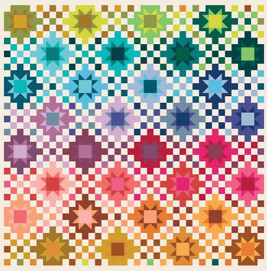Precut! Flicker Quilt Kit 75" x 75" FLICKER-LAQK