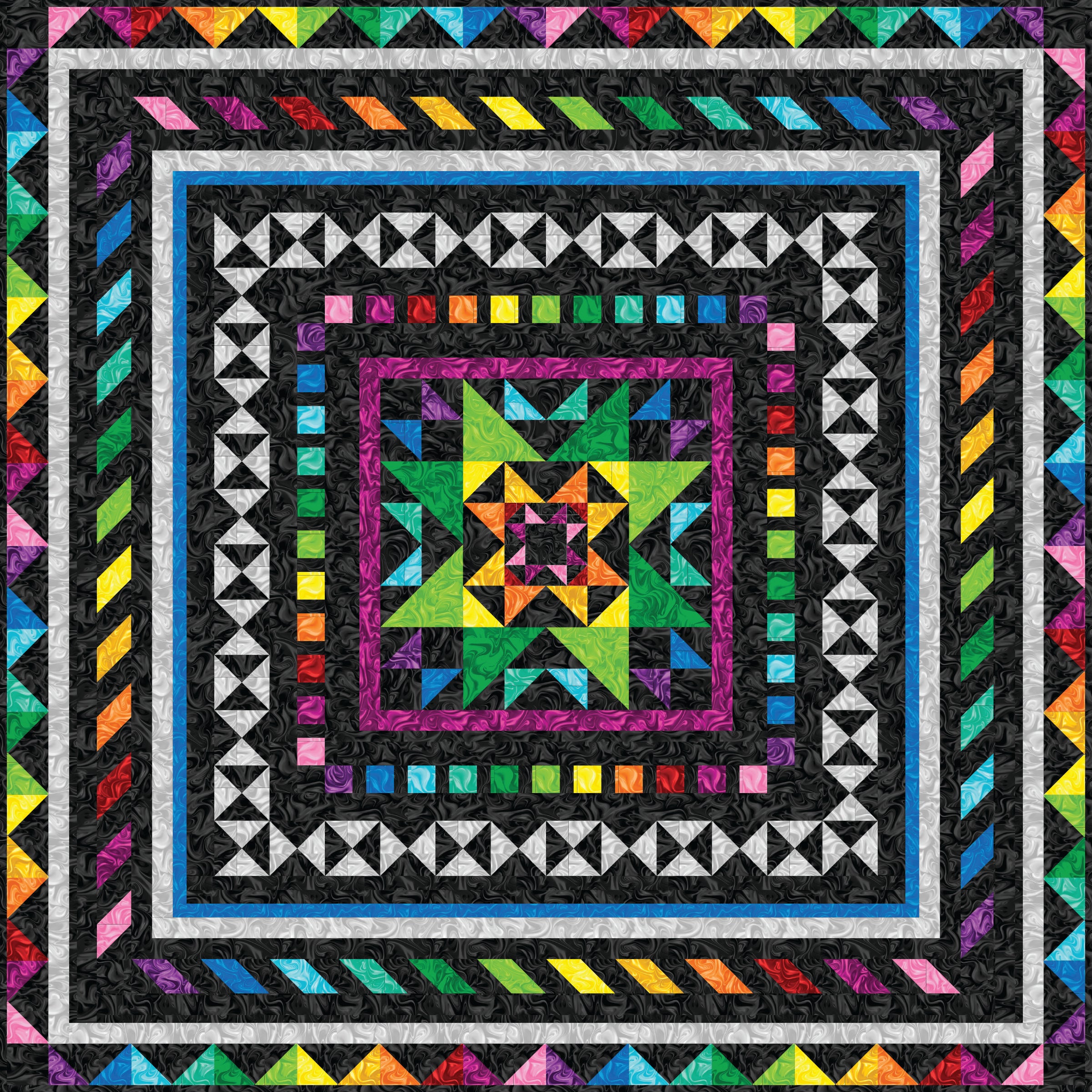 Precut! Follow the Rainbow Kit PFOLLOWRAIN-RBQK