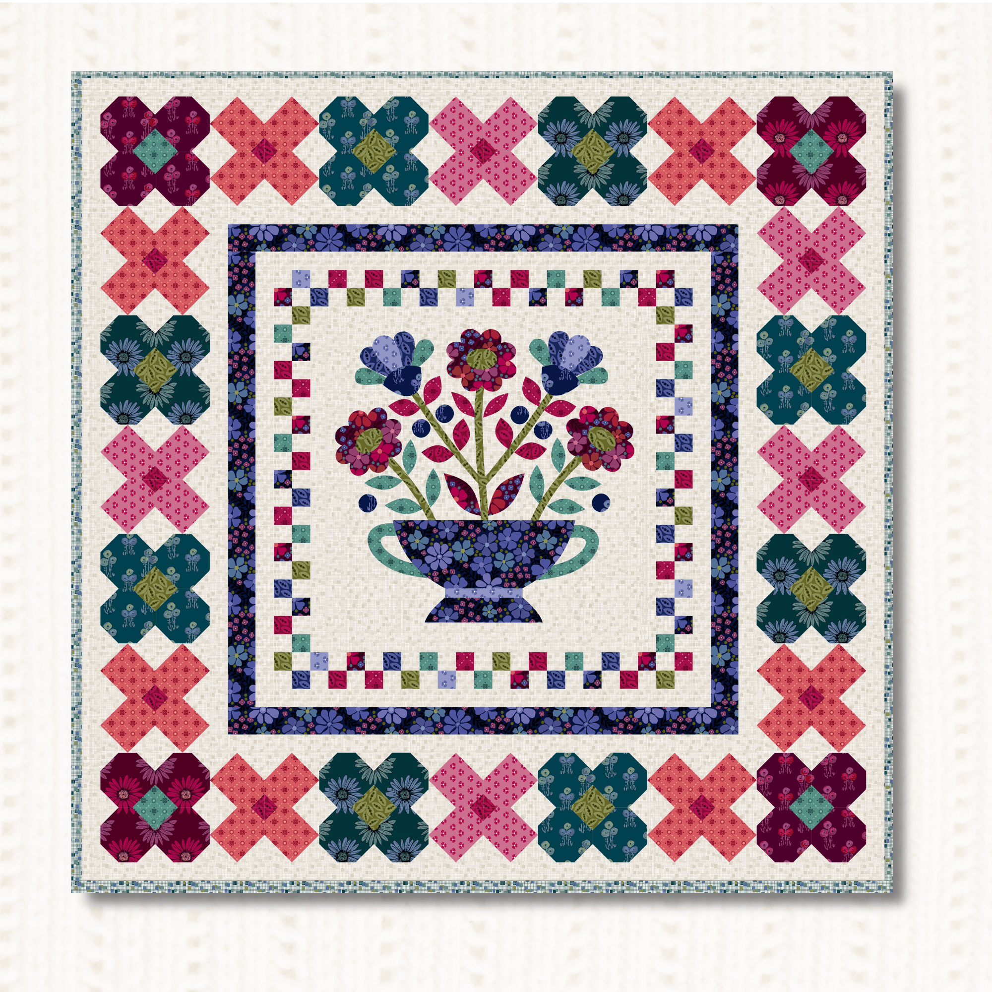 Precut! Fresh Picked Block of the Month -  July 2026 P-FRESHPICK-JUL26