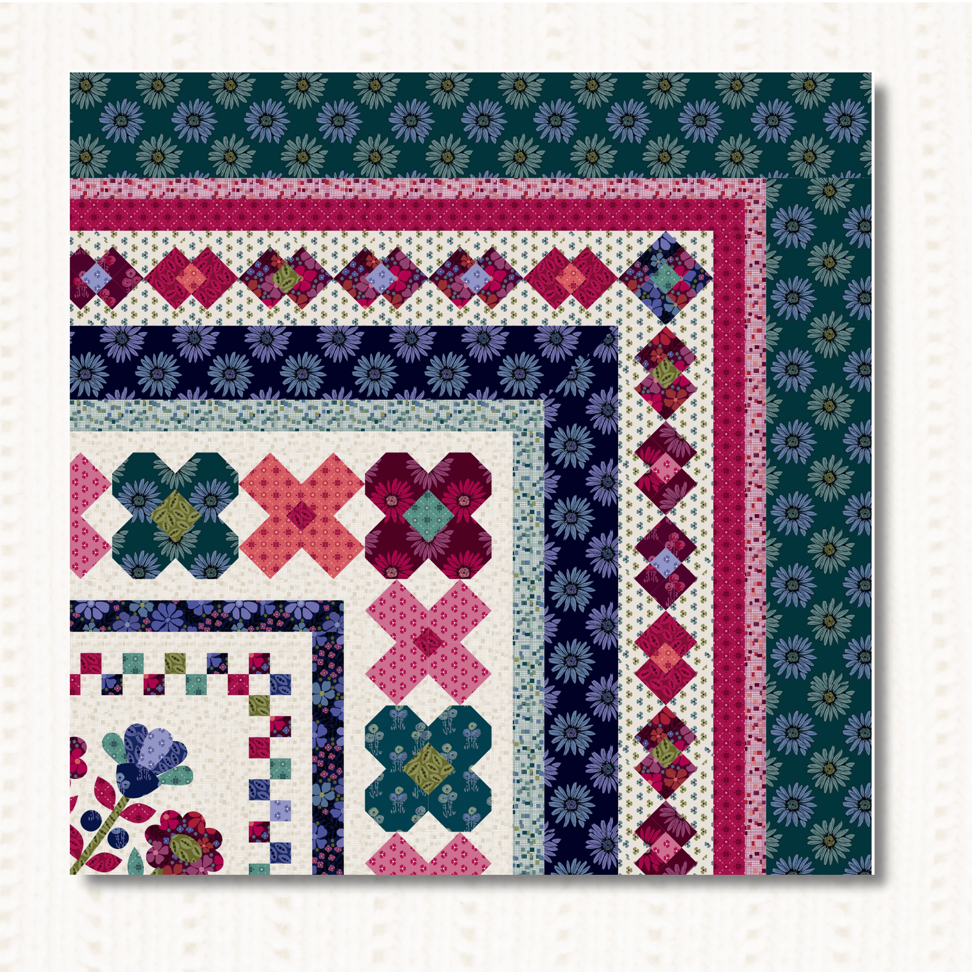 Precut! Fresh Picked Block of the Month -  July 2026 P-FRESHPICK-JUL26