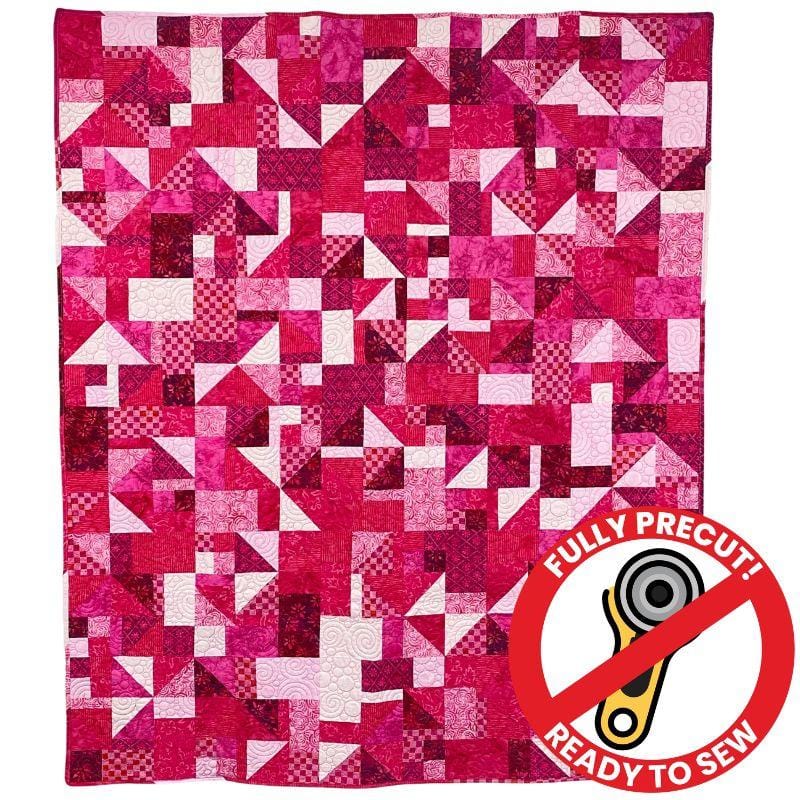 Precut! Gumballs Think Pink Quilt Kit GUMPCTHNKPINK