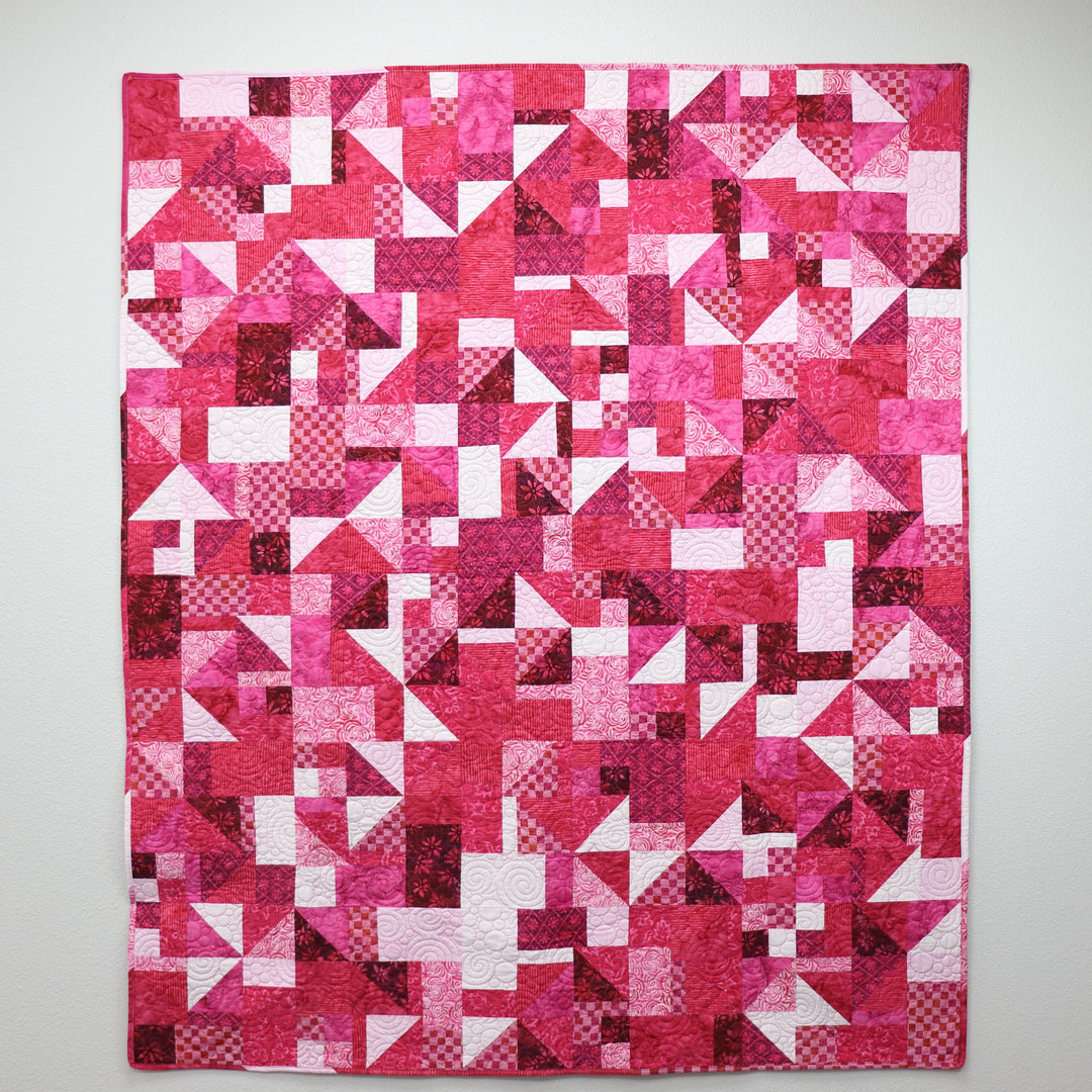 Precut! Gumballs Think Pink Quilt Kit GUMPCTHNKPINK