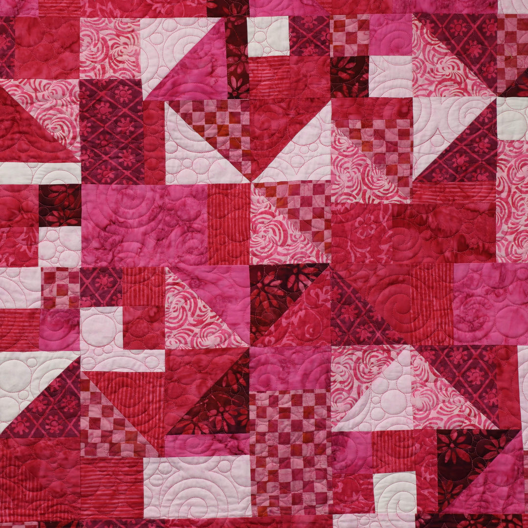 Precut! Gumballs Think Pink Quilt Kit GUMPCTHNKPINK