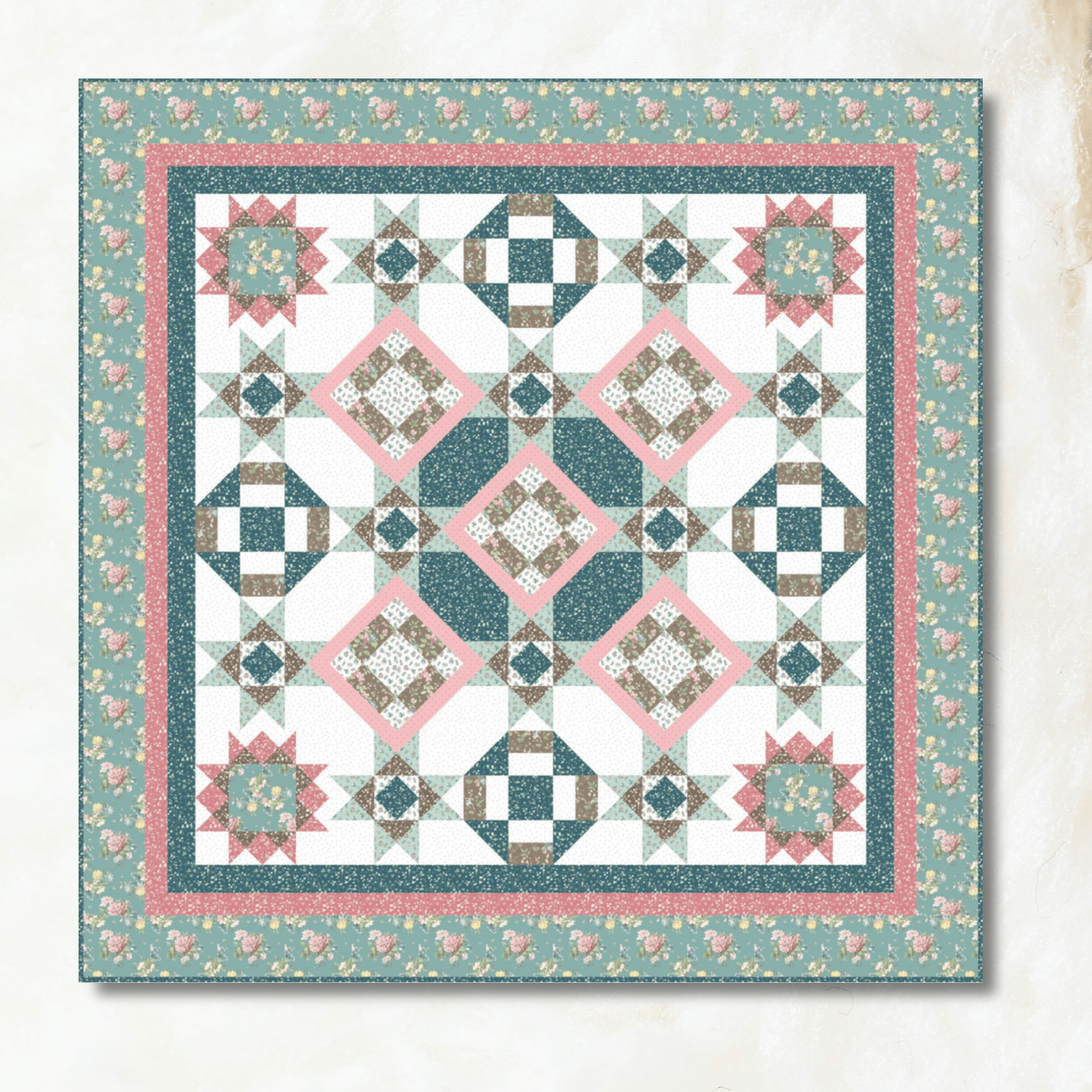 Precut! Madrid Block of the Month -  April 2026 P-MADRID-APR26