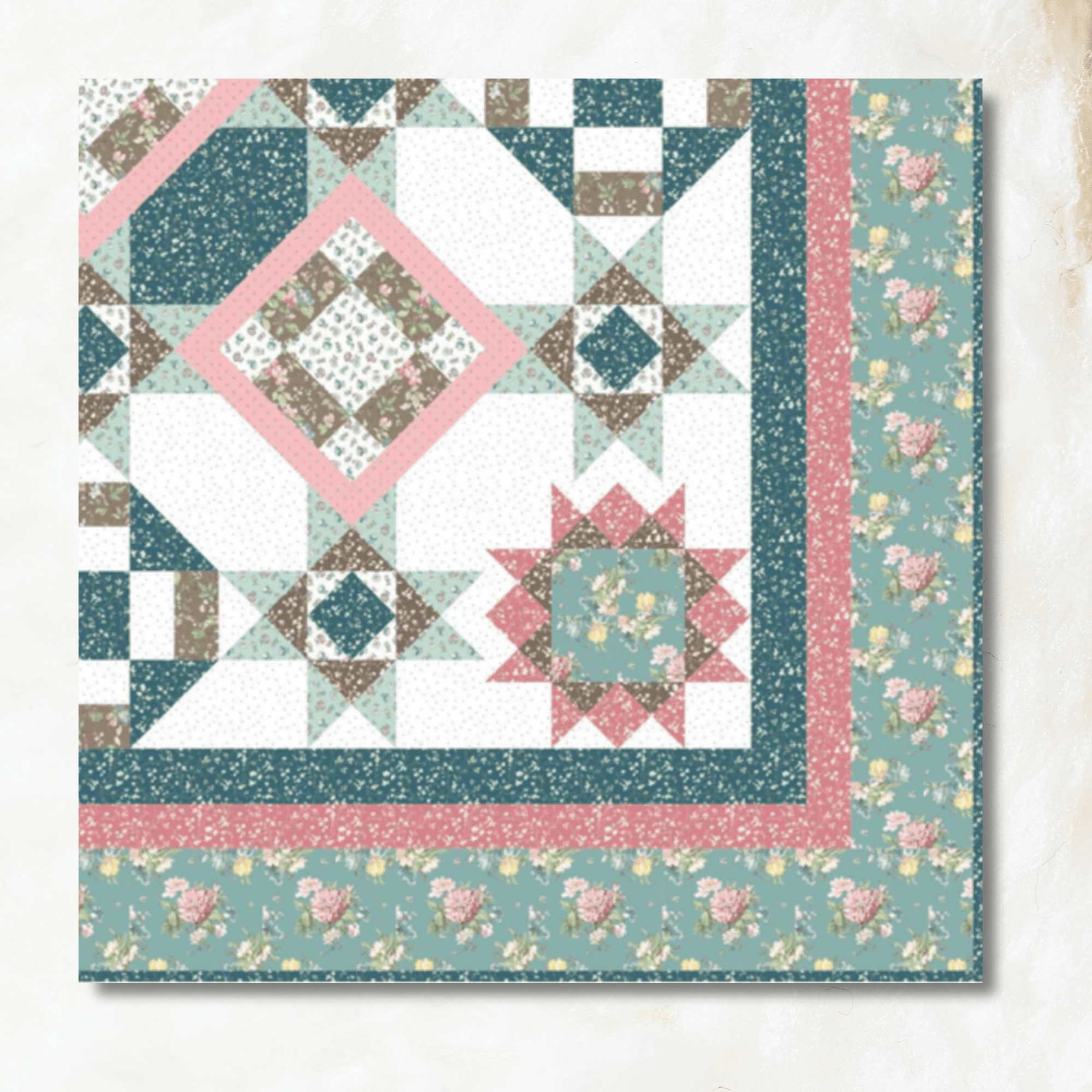 Precut! Madrid Block of the Month -  April 2026 P-MADRID-APR26