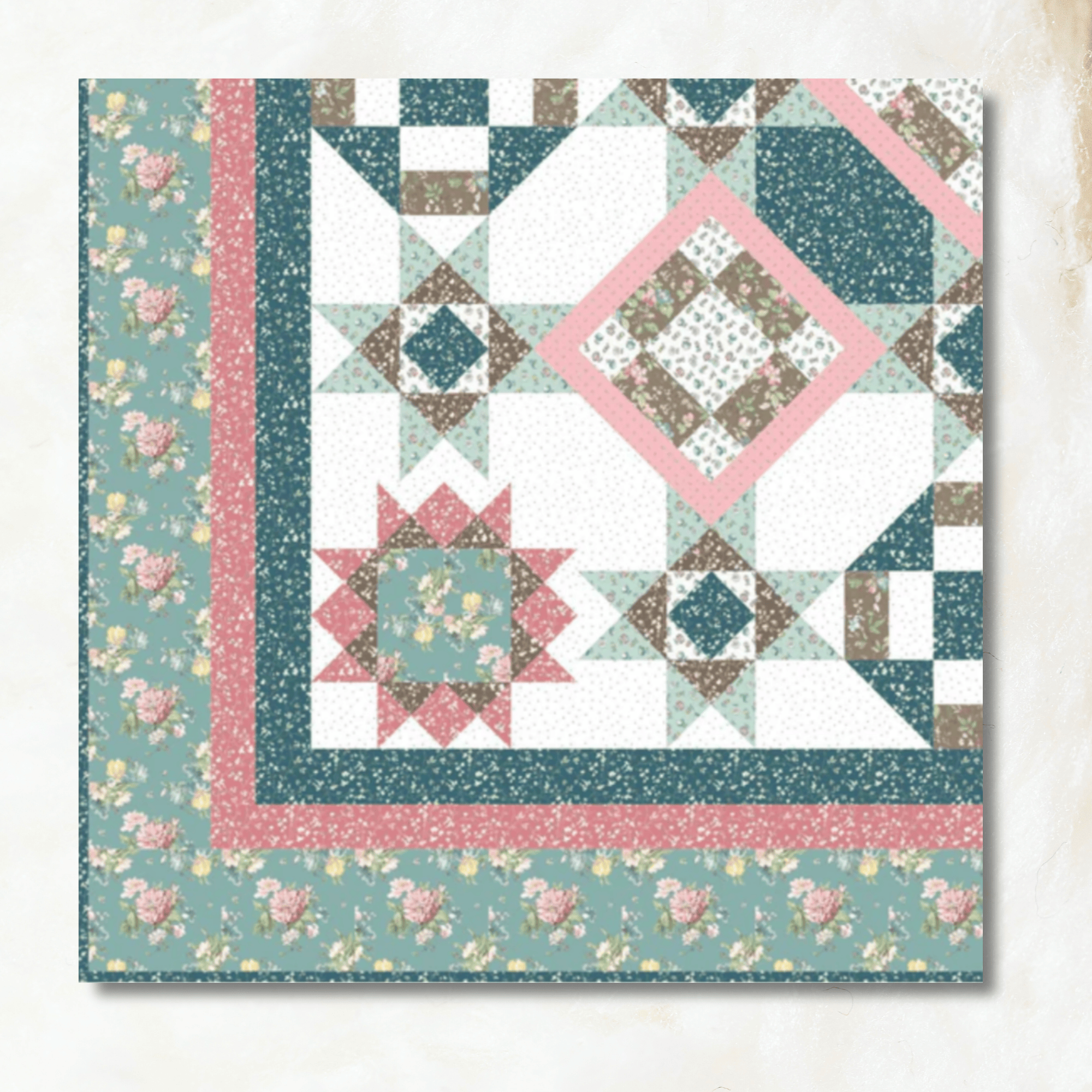 Precut! Madrid Block of the Month -  April 2026 P-MADRID-APR26