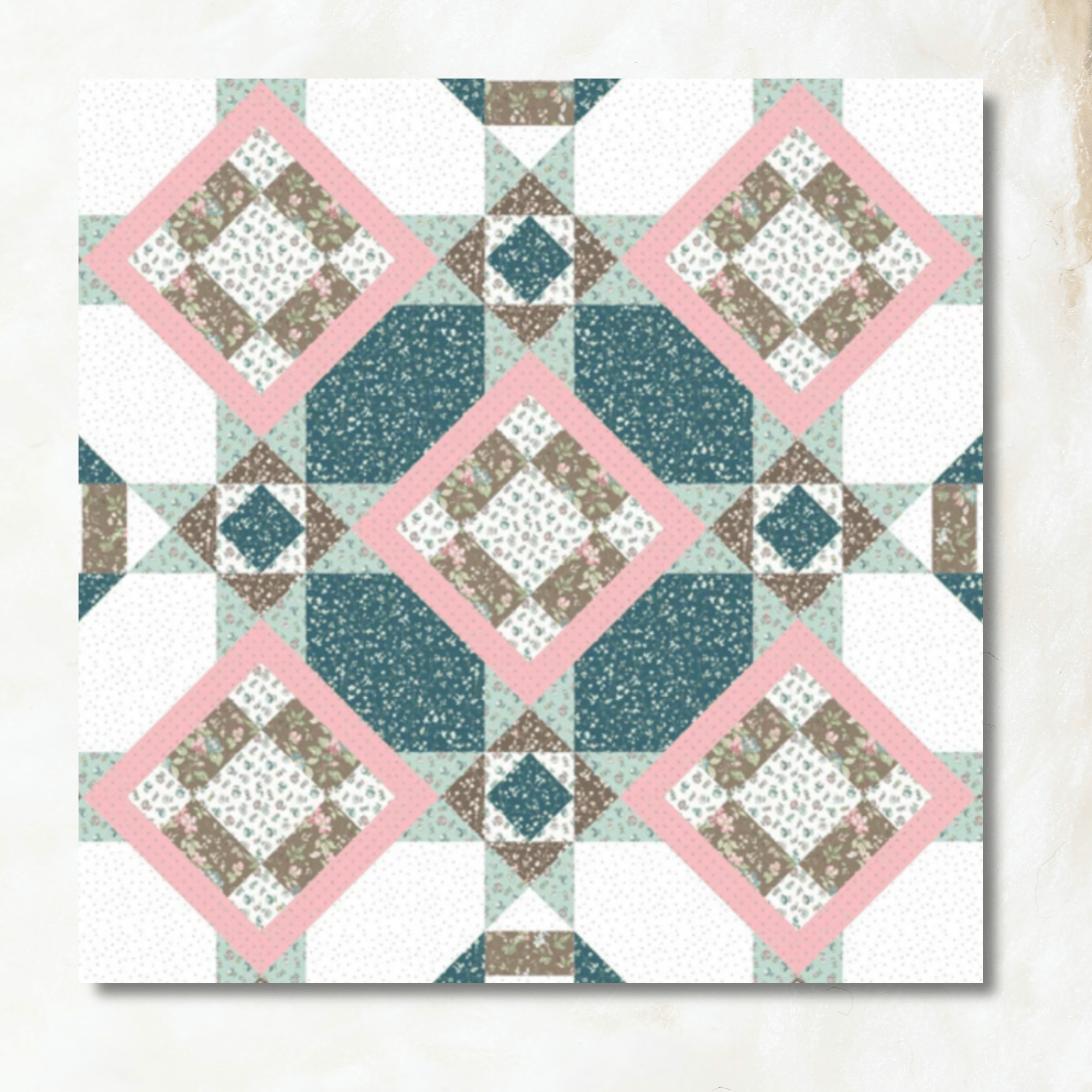 Precut! Madrid Block of the Month -  April 2026 P-MADRID-APR26