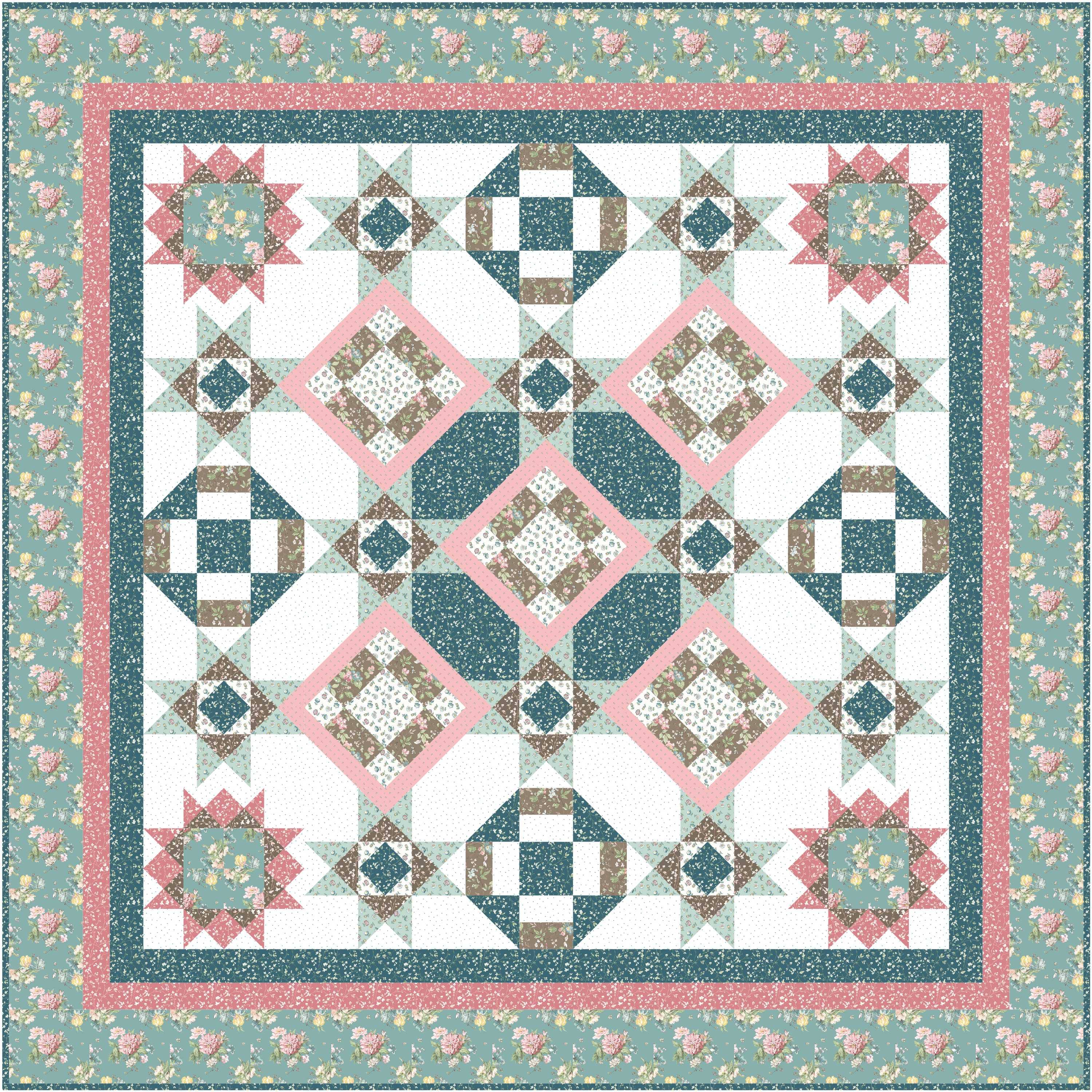 Precut! Madrid Block of the Month - Begins April 2026 P-MADRID-APR26