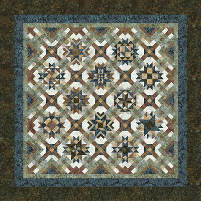 Image of Mineral Matrix quilt.