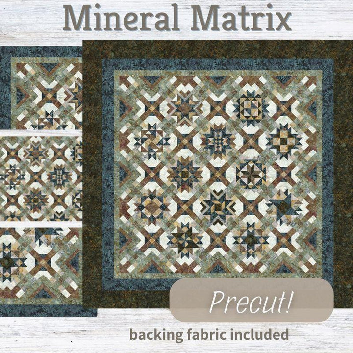 Precut! Mineral Matrix Block of the Month - Begins February 2025 P-MINERAL-FEB25