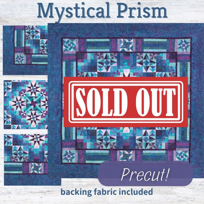 Precut! Mystical Prism Block of the Month - Begins February 2025 P-MYSPRISM-FEB25