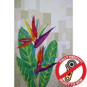 Precut! New Worlds Bird of Paradise Quilt Kit NWBRDPRDS-QK