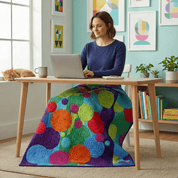 Precut! New Worlds Dazzling Dots Quilt Kit NWDZZLNGDTS-QK