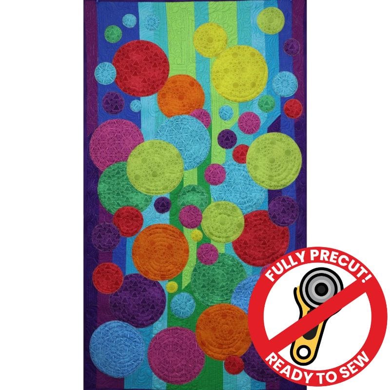 Precut! New Worlds Dazzling Dots Quilt Kit NWDZZLNGDTS-QK