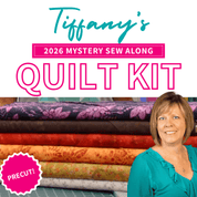 Precut Quilt Kit – Team Tiffany | 2026 New Year’s Day Mystery Sew Along NYM26-TIFF-MQK