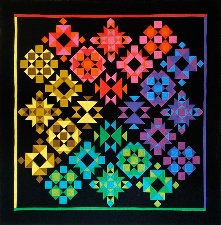 Precut! Quilters' Color Therapy Block of the Month - Begins July 2025 P-QLTCOL-JUL25