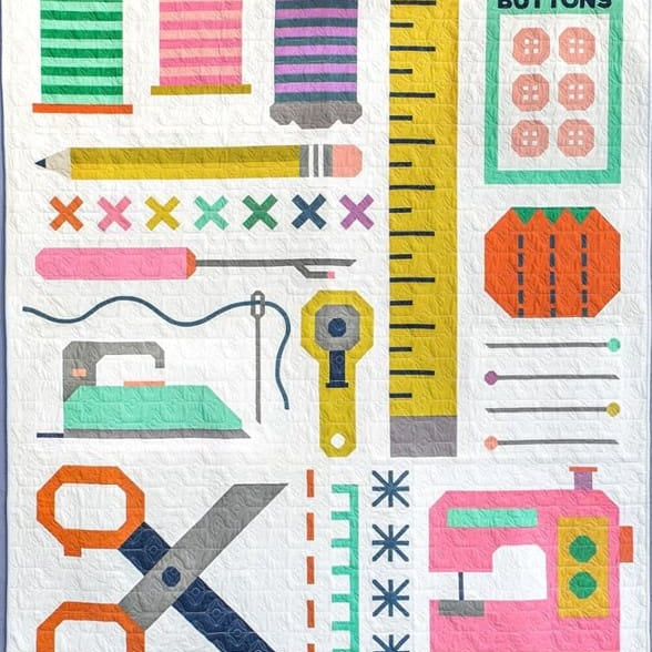 Precut! Sewology Block of the Month - October 2026 PCSEWOLGY-OCT26