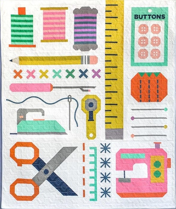 Precut! Sewology Block of the Month - October 2026 PCSEWOLGY-OCT26
