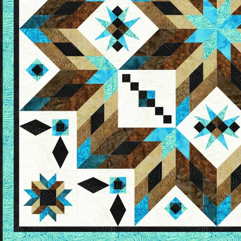 Precut! Taos Block of the Month - Begins March 2025 P-TAOS-MAR25