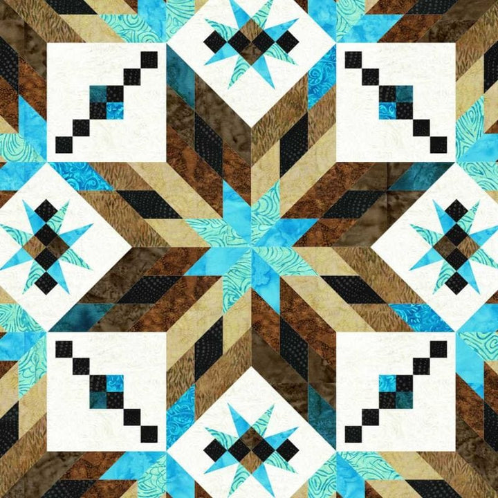 Precut! Taos Block of the Month - Begins March 2025 P-TAOS-MAR25