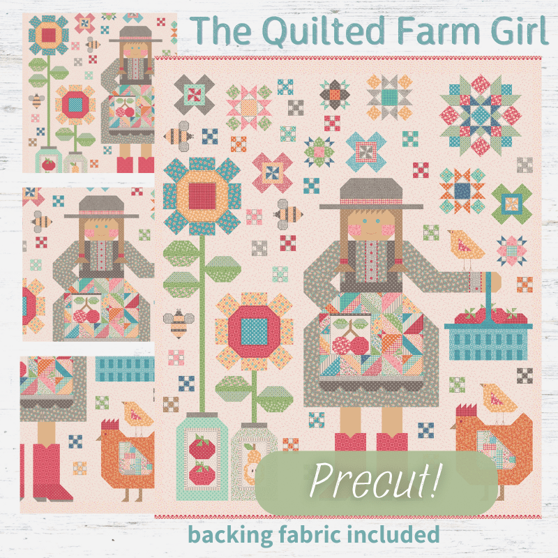 Precut! The Quilted Farm Girl - Begins January 2026 P-QUILTGRL-JAN26