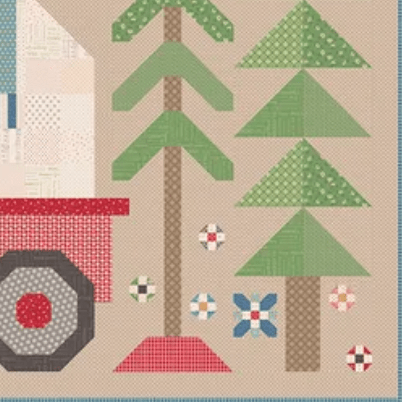 Precut! The Quilted Snowman Block of the Month - Begins November 2024 P-QSNOW-NOV24