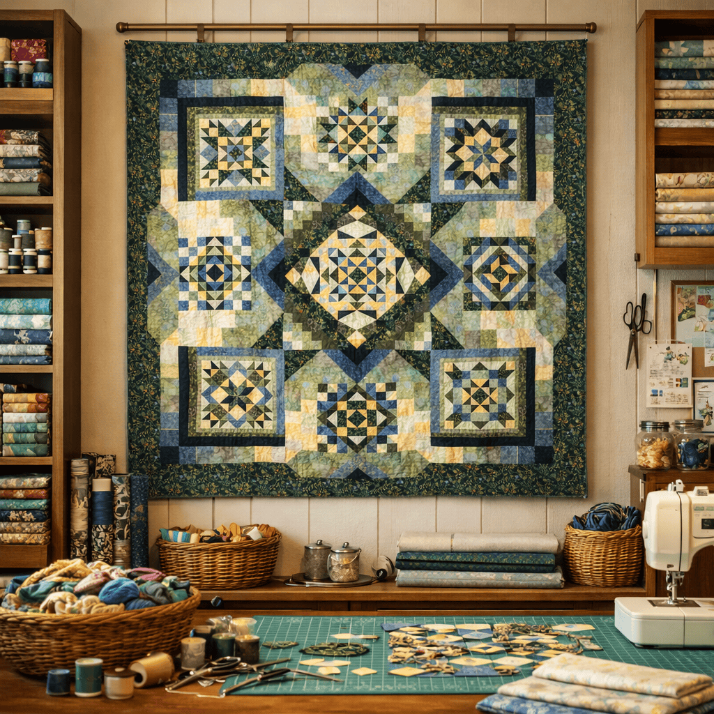 Radiant Meadow Block of the Month - August 2026 (Precut!) P-RADMED-AUG26