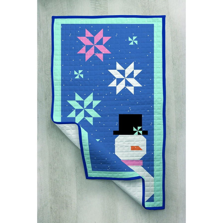 Riley Blake Door Banner 2024  - M: 10 - Sweet Snowman RBDB24-10