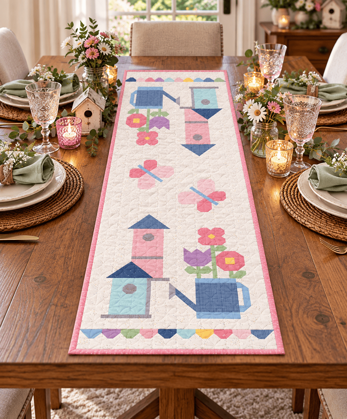 Riley Blake Table Runner Block of the Month - February 2027 RBTRUN-FEB27