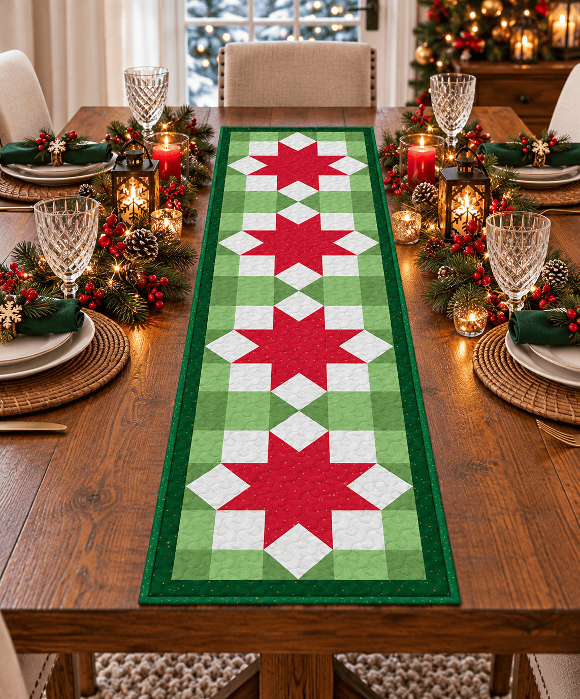 Riley Blake Table Runner Block of the Month - February 2027 RBTRUN-FEB27