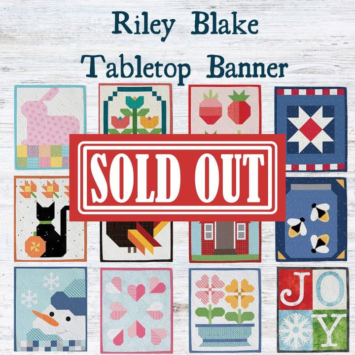 Riley Blake Tabletop Banner of the Month - Begins February 2025 RBTABLE-JAN25