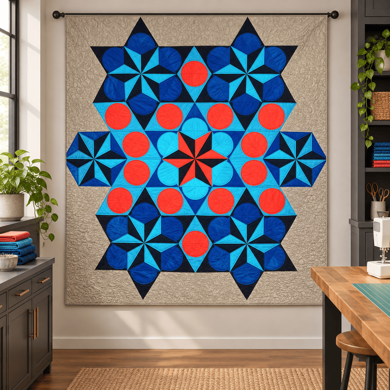 Rob Appell Designs - Cosmic Charlie Quilt Kit COSMICCHRL-QK