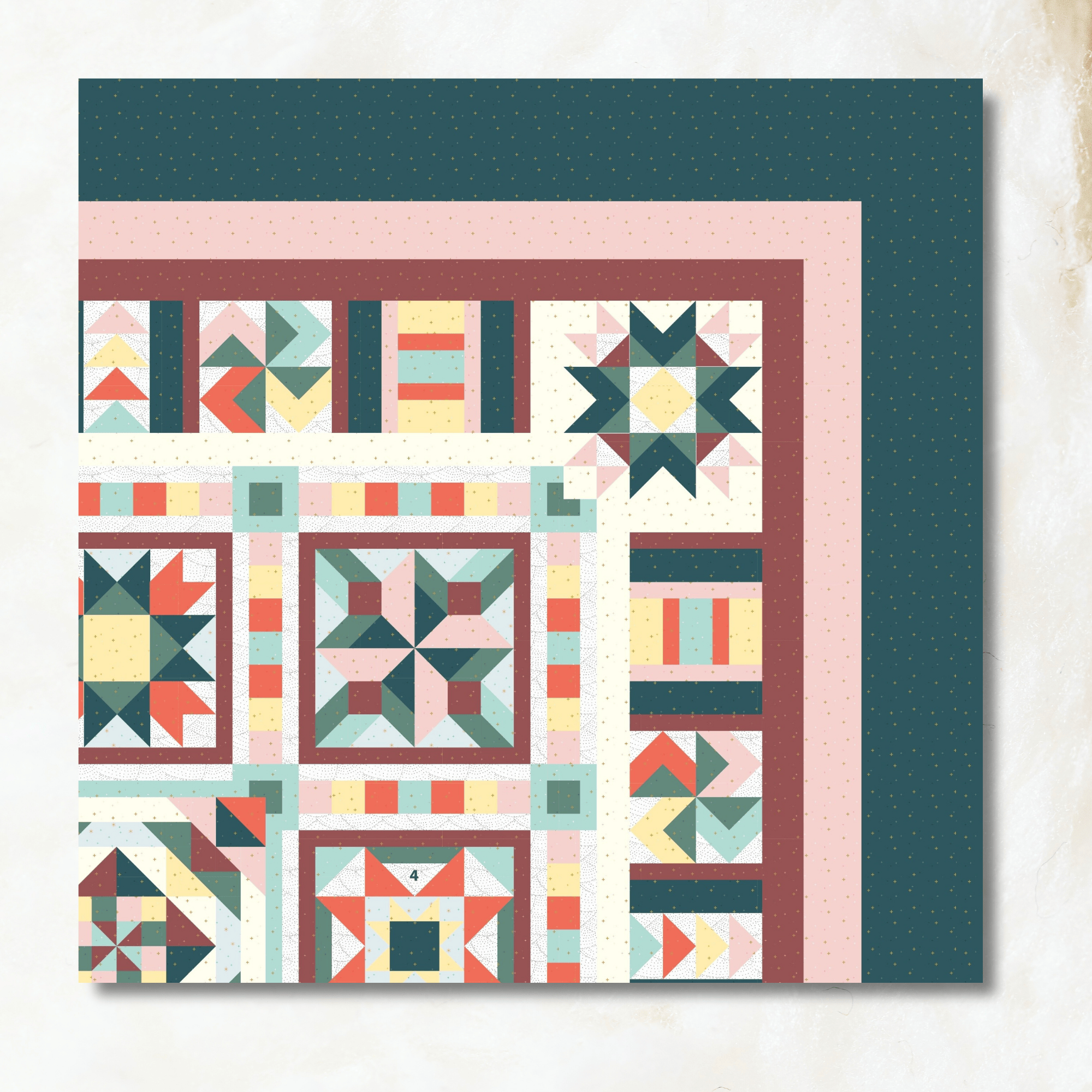 Sangria Block of the Month -  April 2026 SANGRIA-APR26