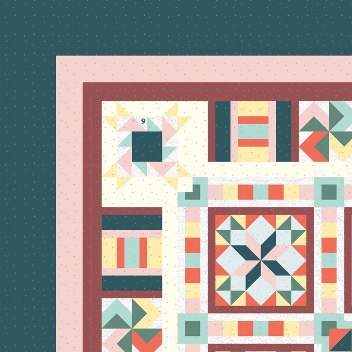 Sangria Block of the Month - Begins April 2026 SANGRIA-APR26