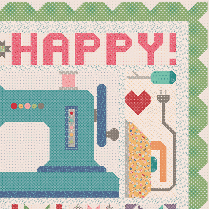 Sew Happy Block of the Month - Begins June 2025 SEWHAPPY-JUN25