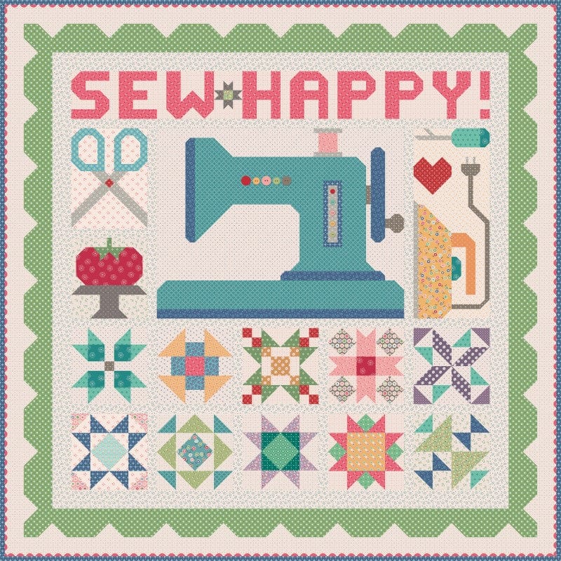 Sew Happy Block of the Month - Begins June 2025 SEWHAPPY-JUN25