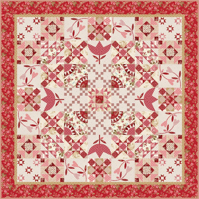 Image of Sew in Love quilt.