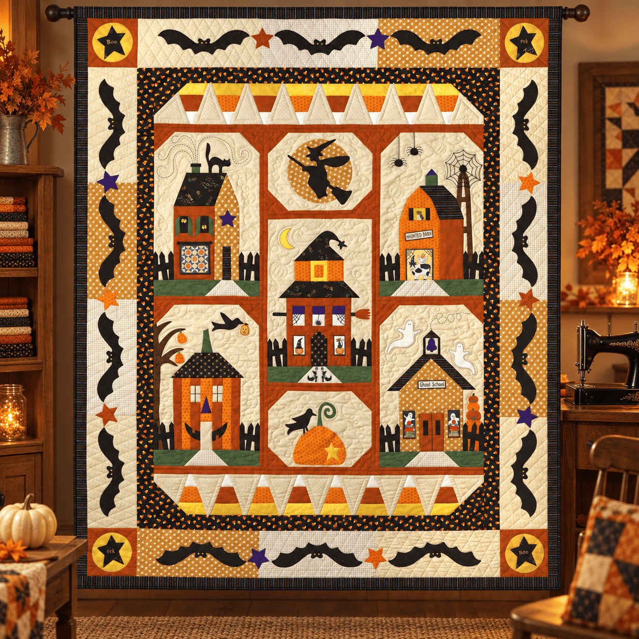 Sew Spooky Quilt Kit SEWSPOOKY-RBQK