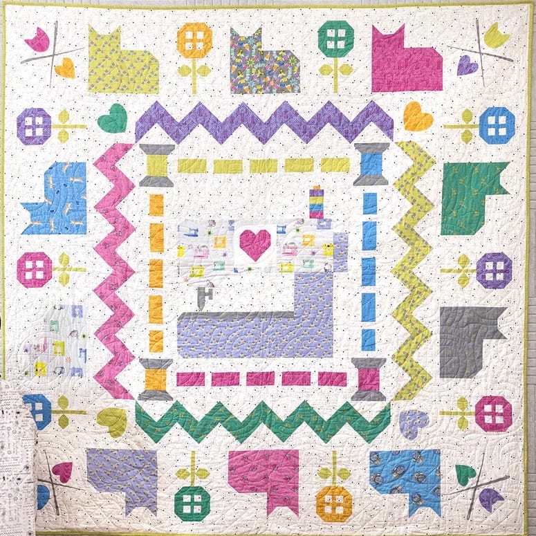 Sewing Supurrvisors Block of the Month - February 2027 SEWPURR-FEB27
