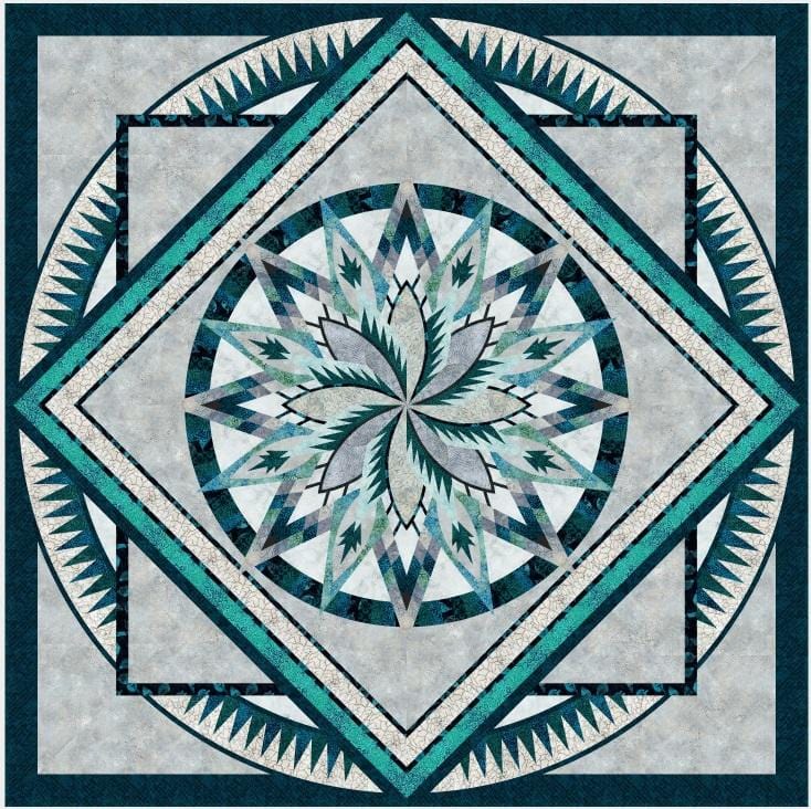 Silver Shores Queen Quilt Kit 99-SLVRSHR-RTQK