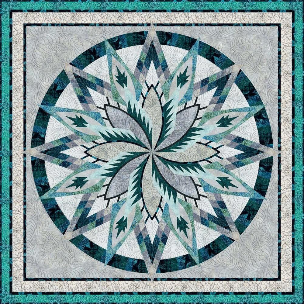 Silver Shores Wall Quilt Kit 68-SLVRSHR-RTQK