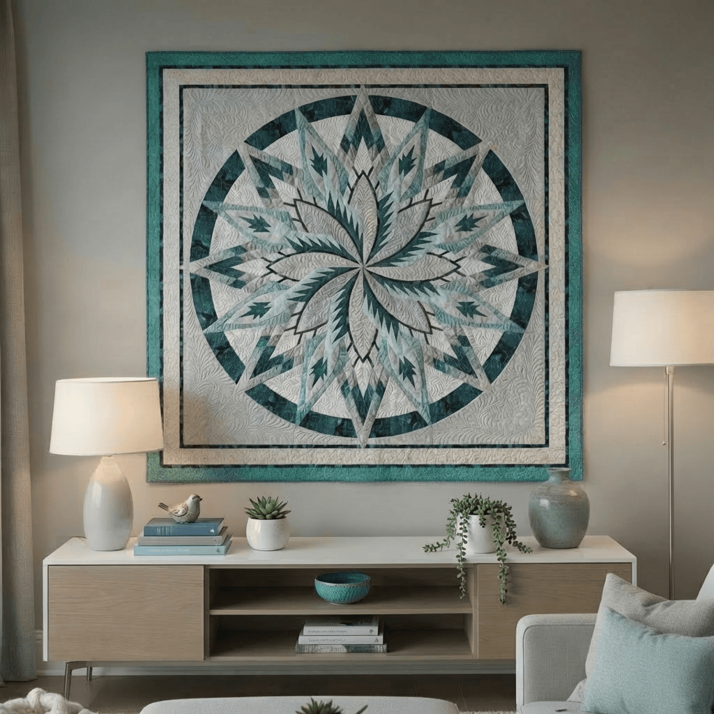 Silver Shores Wall Quilt Kit 68-SLVRSHR-RTQK