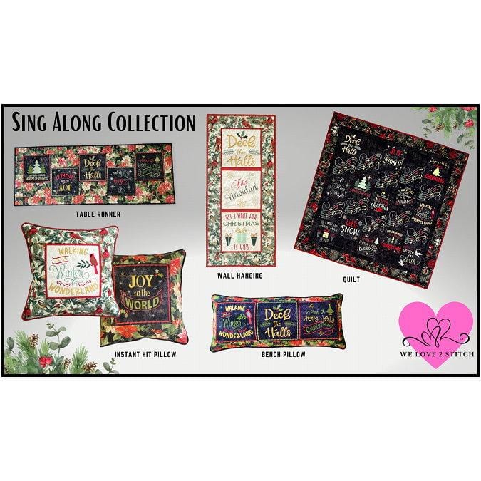 Sing A Long Embroidery Design Set SINGALONG-DS