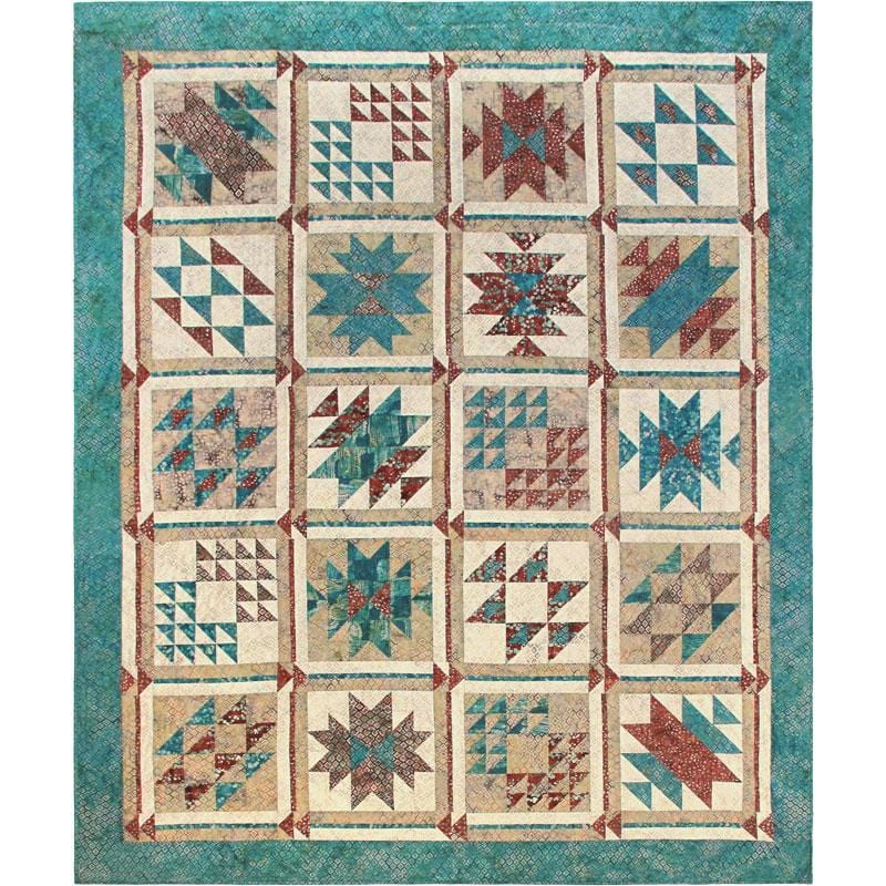 Southwest Oasis BOM Quilt Kit SWO22-RBQK