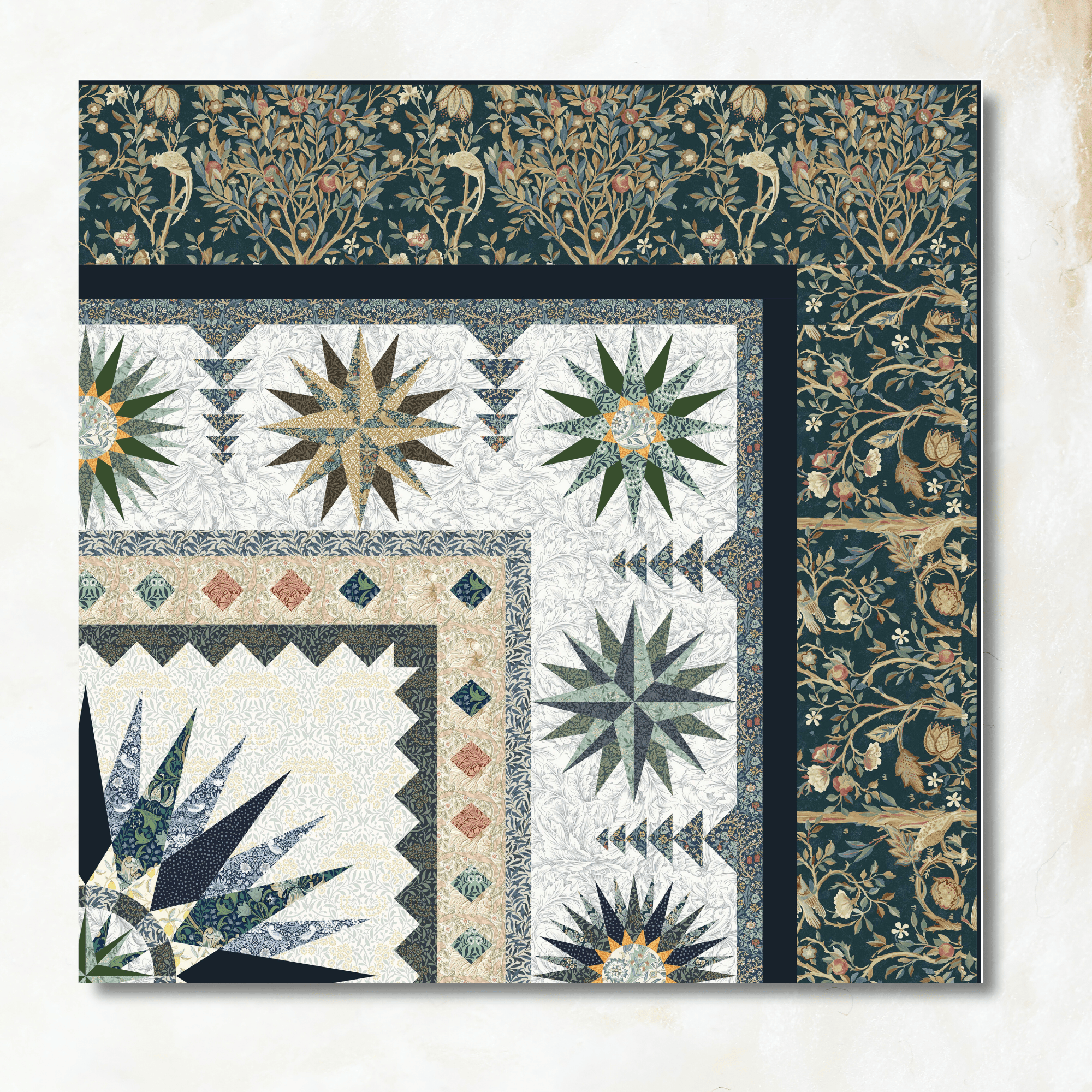 Starlight Voyage Block of the Month -  April 2026 STARVOY-APR26